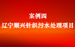 遼寧順興針織污水處理項(xiàng)目